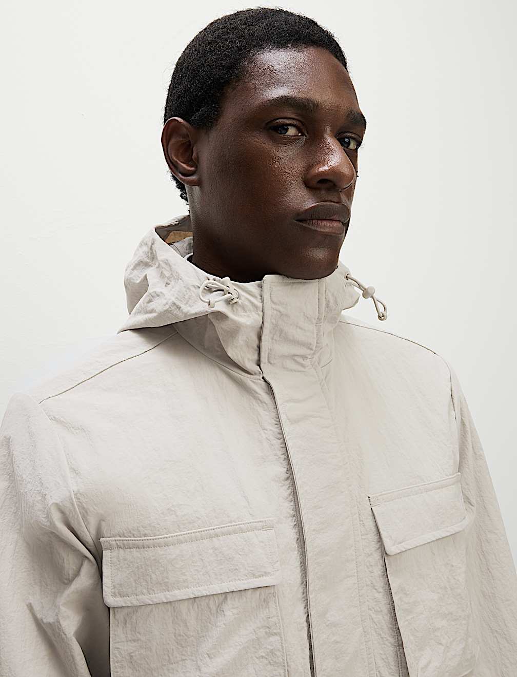 4 Pocket Hooded Field Jacket