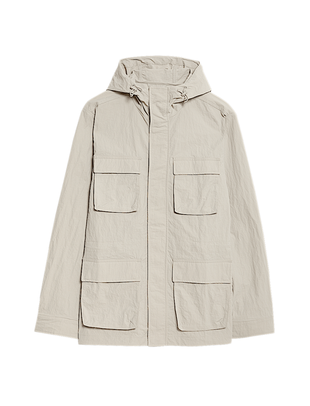4 Pocket Hooded Field Jacket