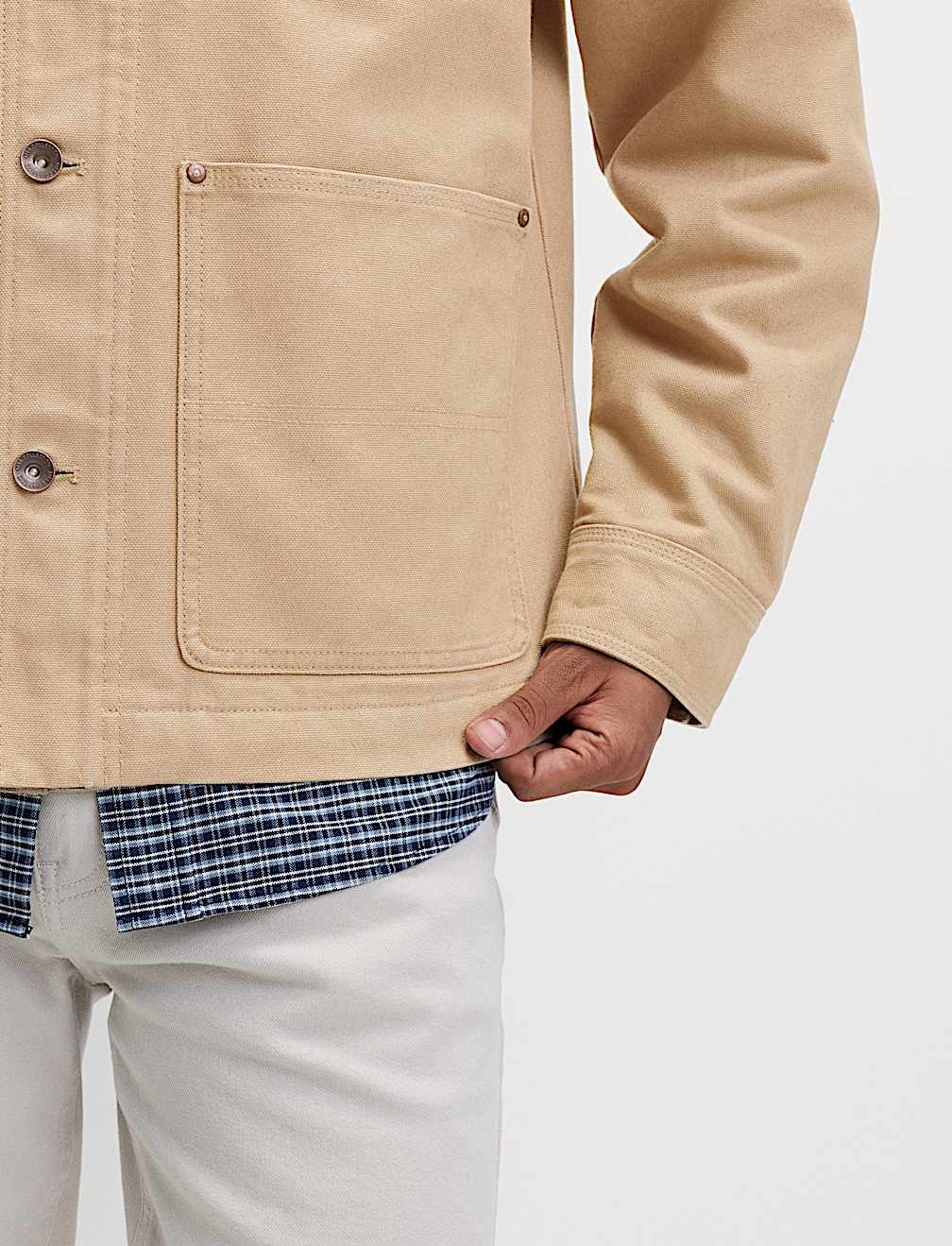 Pure Cotton 3 Pocket Barn Jacket