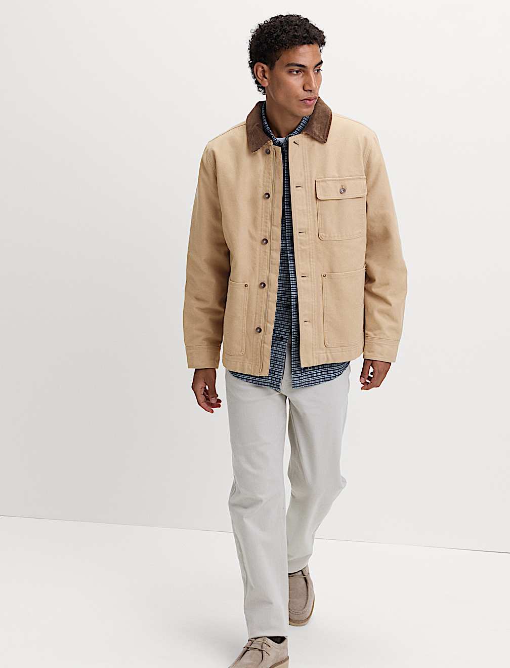 Pure Cotton 3 Pocket Barn Jacket