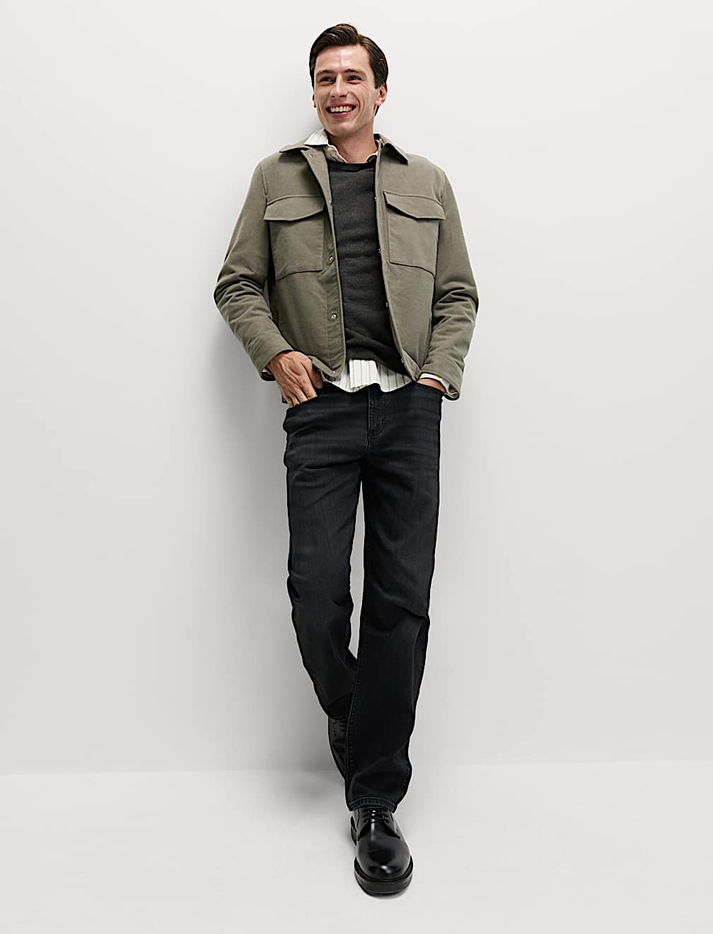 Cotton Rich Moleskin Trucker