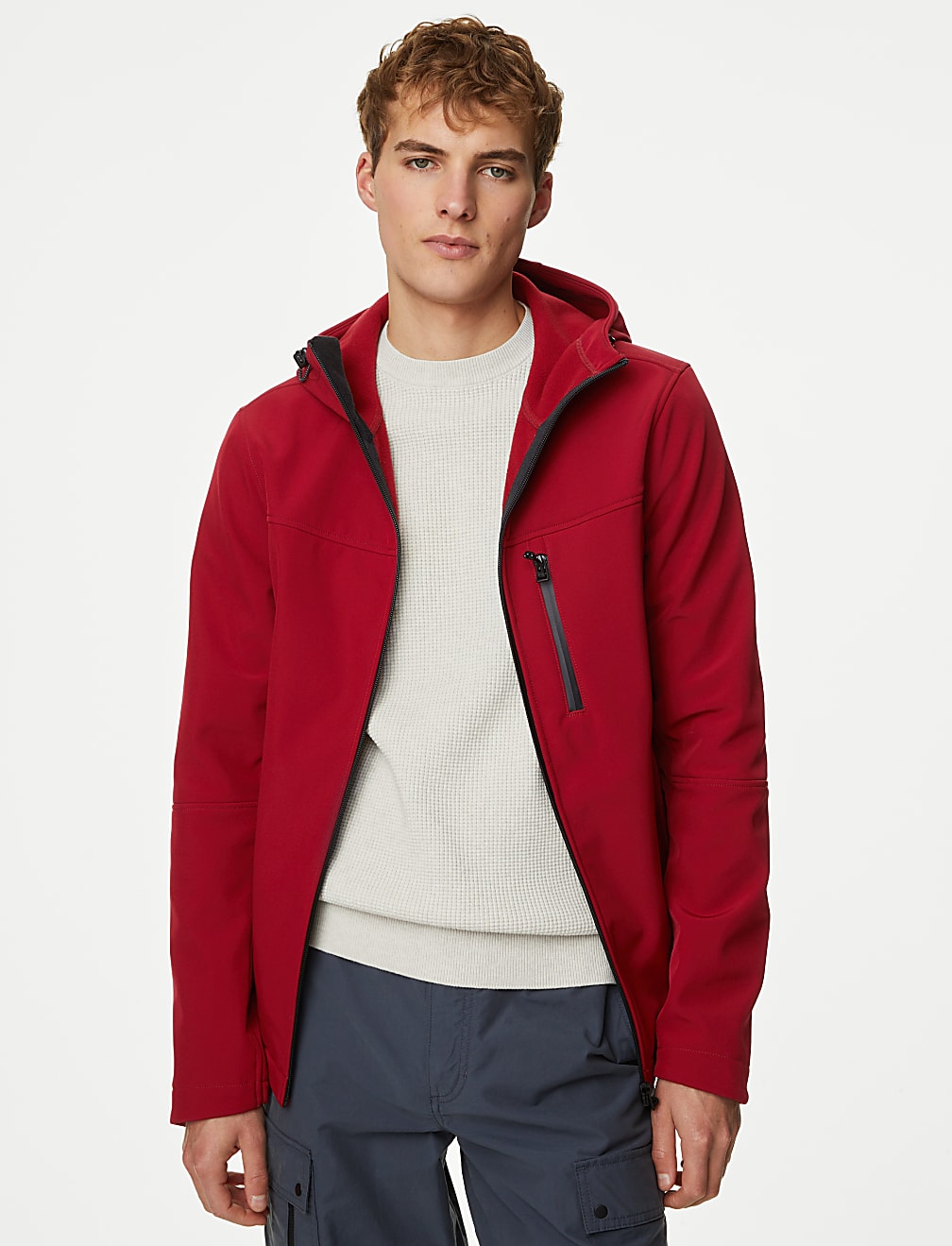 Softshell Hooded Jacket with Stormwear™