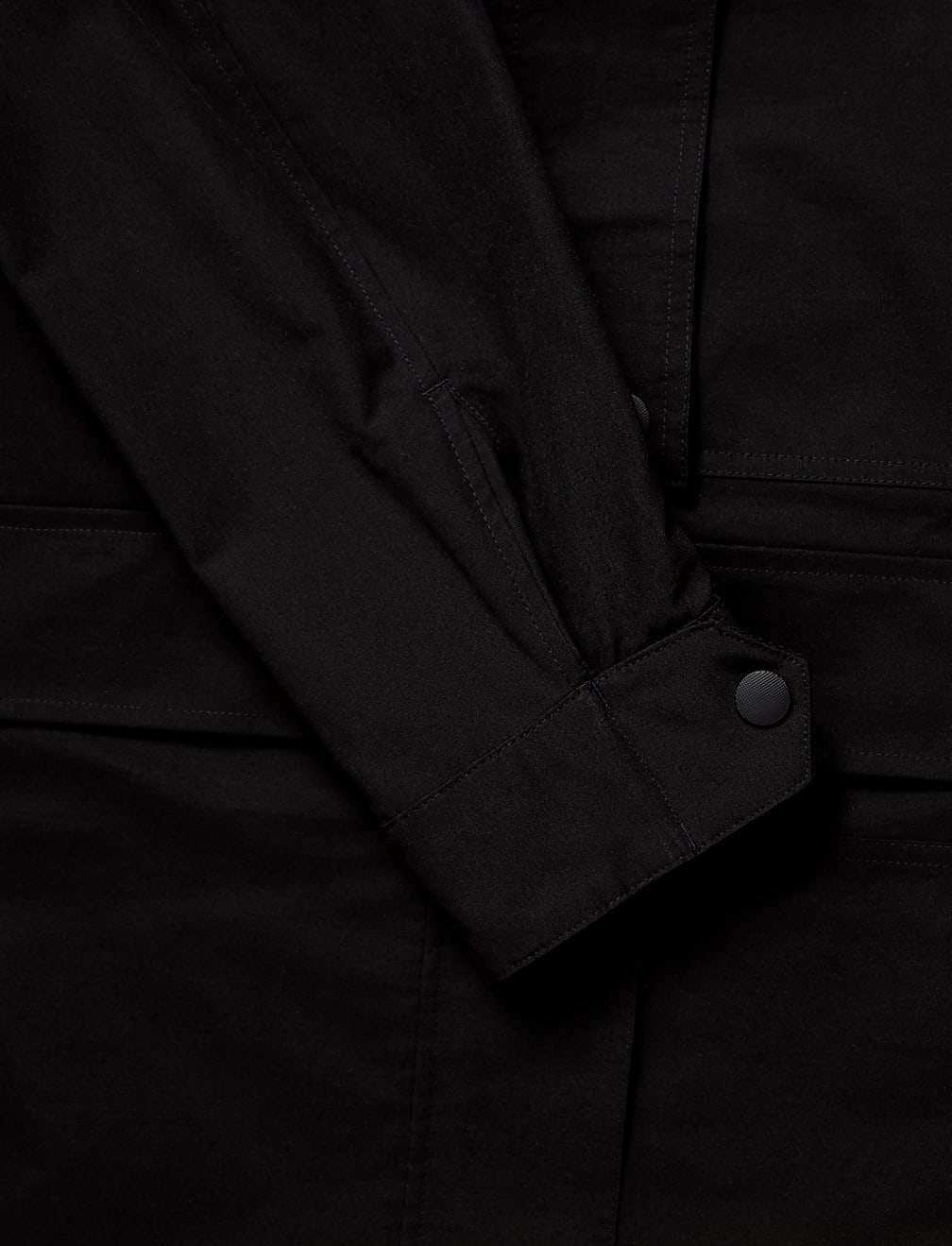 Cotton Blend Harrington Jacket with Stormwear™