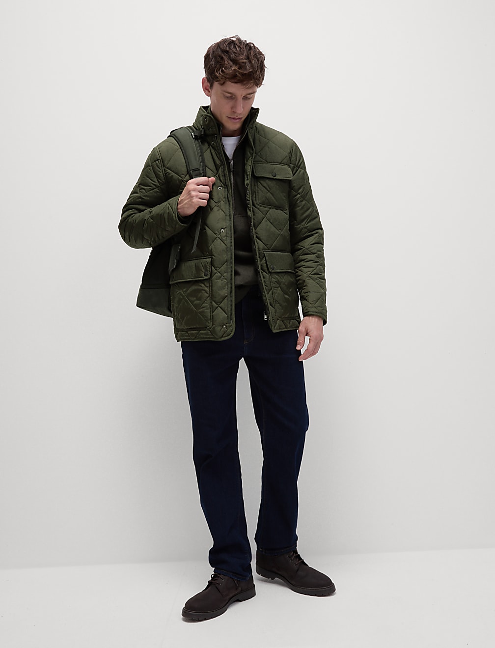 Quilted Padded Jacket with Stormwear™