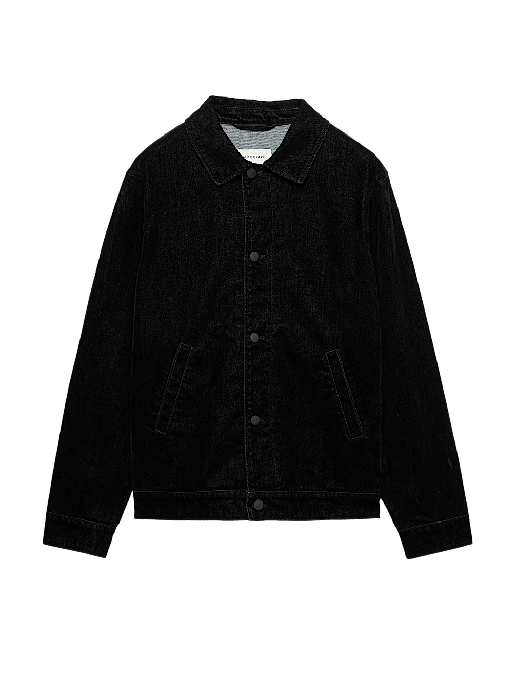 Flocked Denim Jacket
