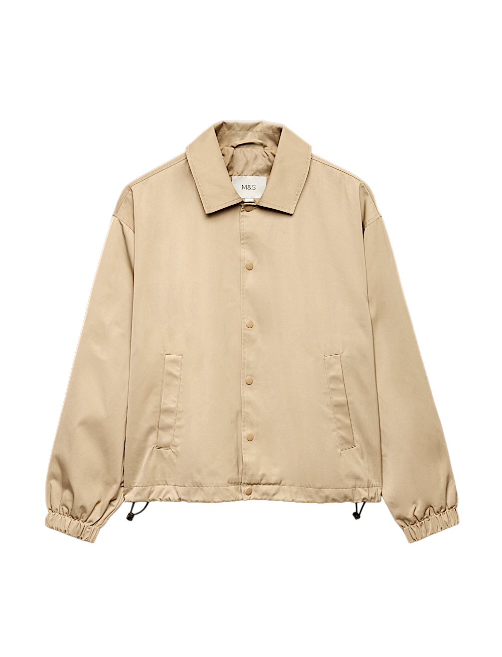 Cotton Blend Coach Jacket