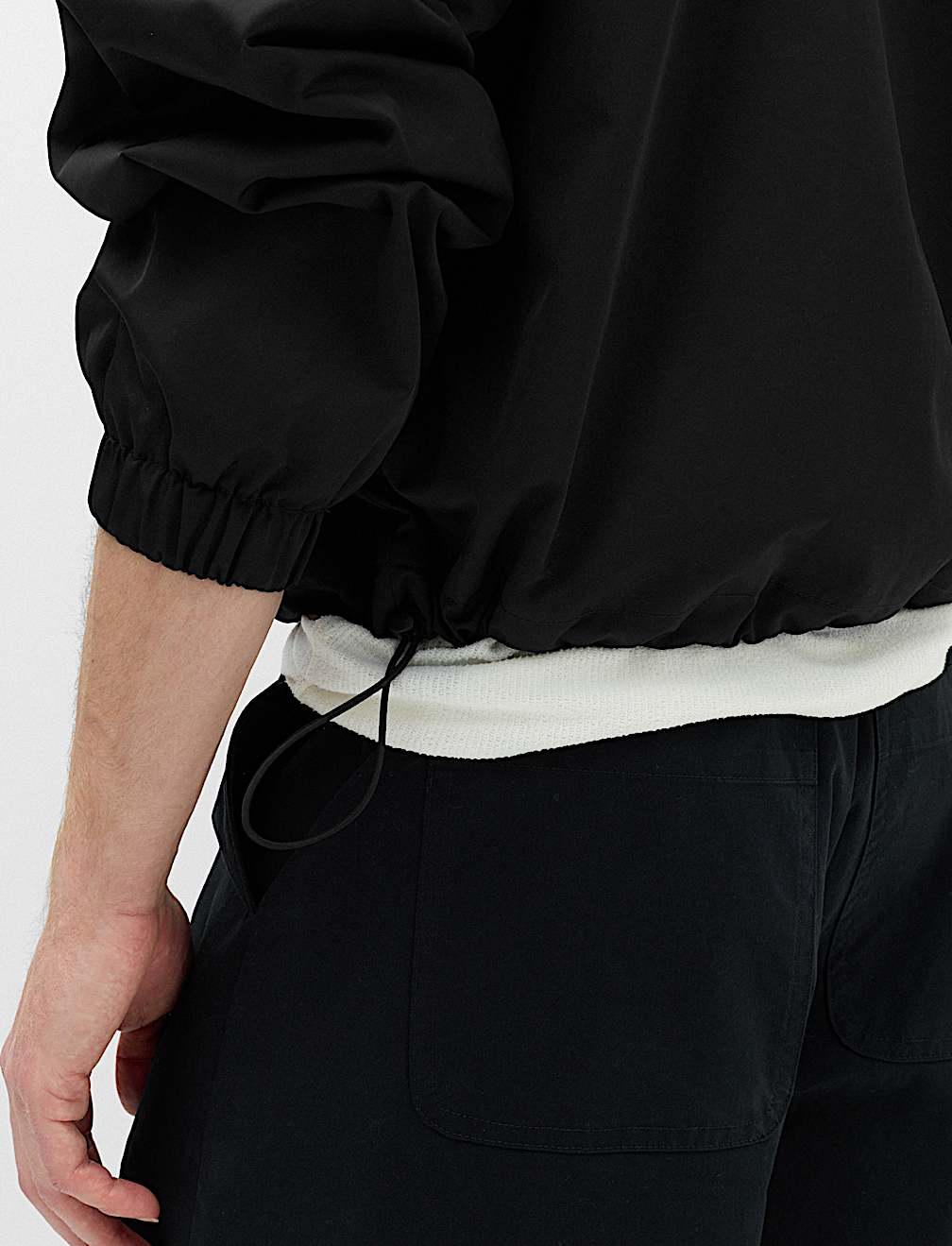 Cotton Blend Coach Jacket