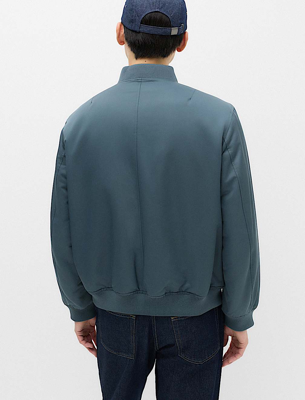 Satin Bomber Jacket