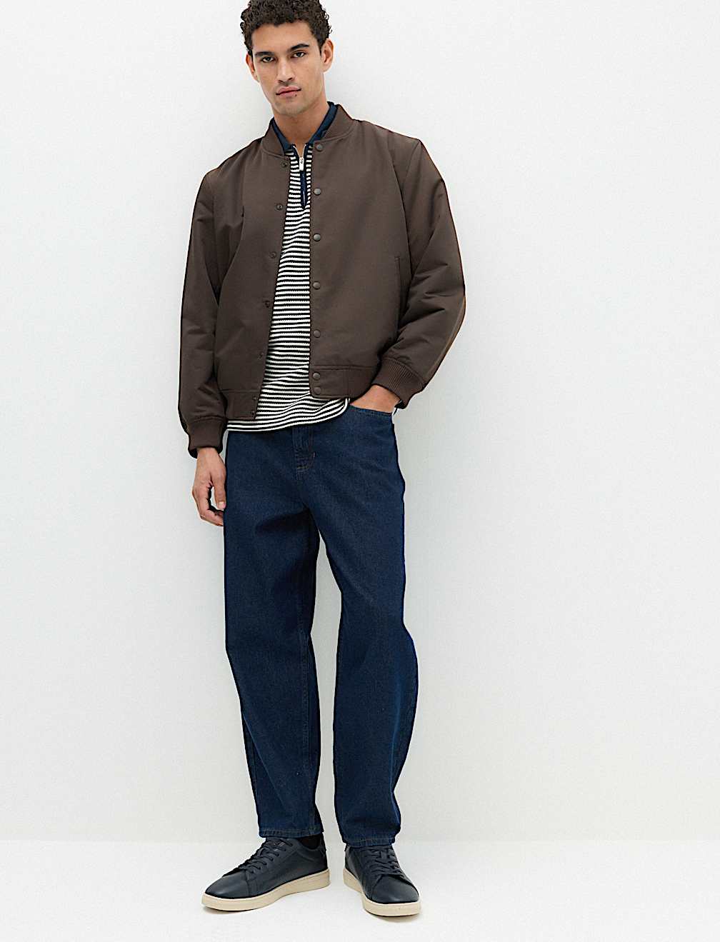 Satin Bomber Jacket