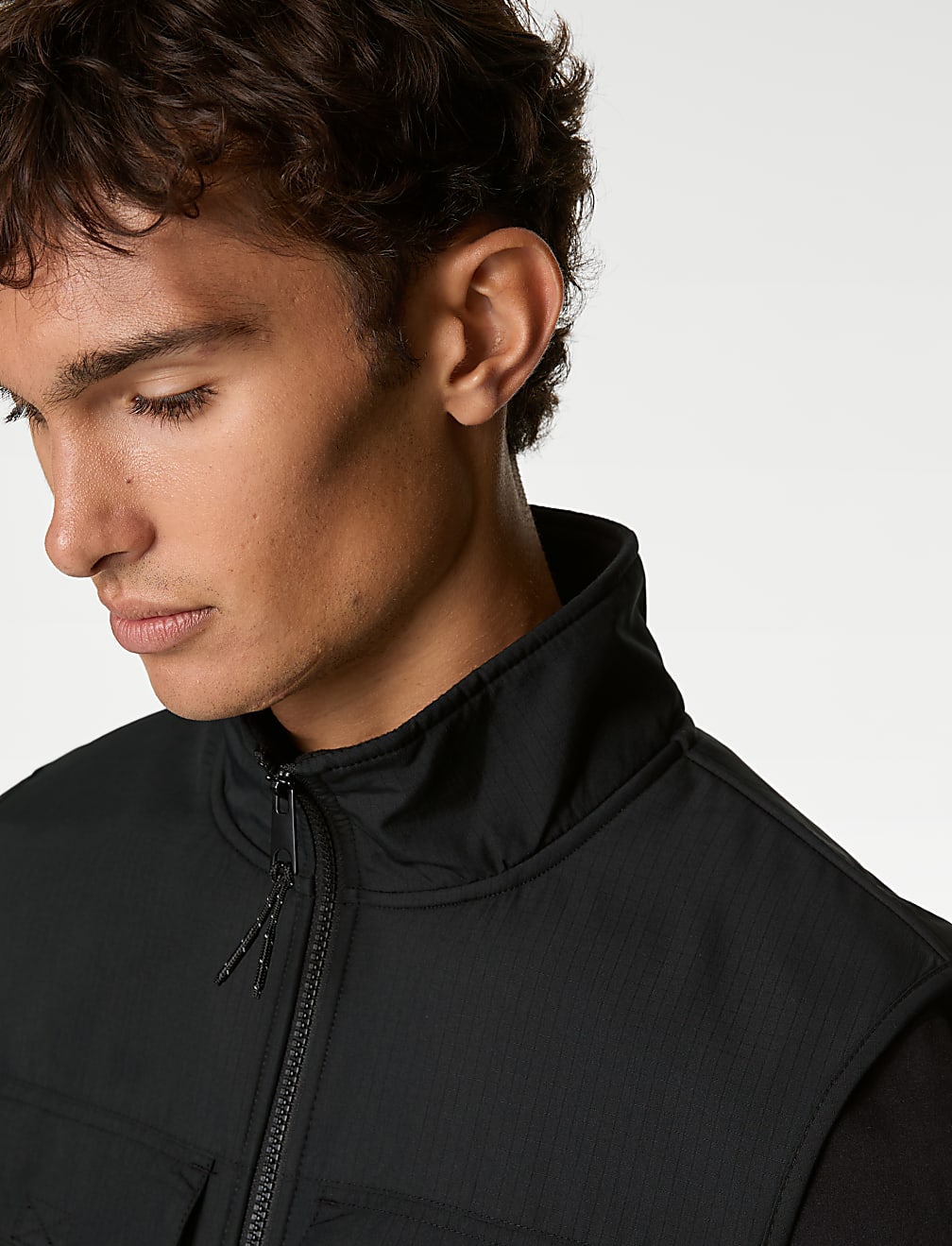 Pocketed Ripstop Fleece Gilet
