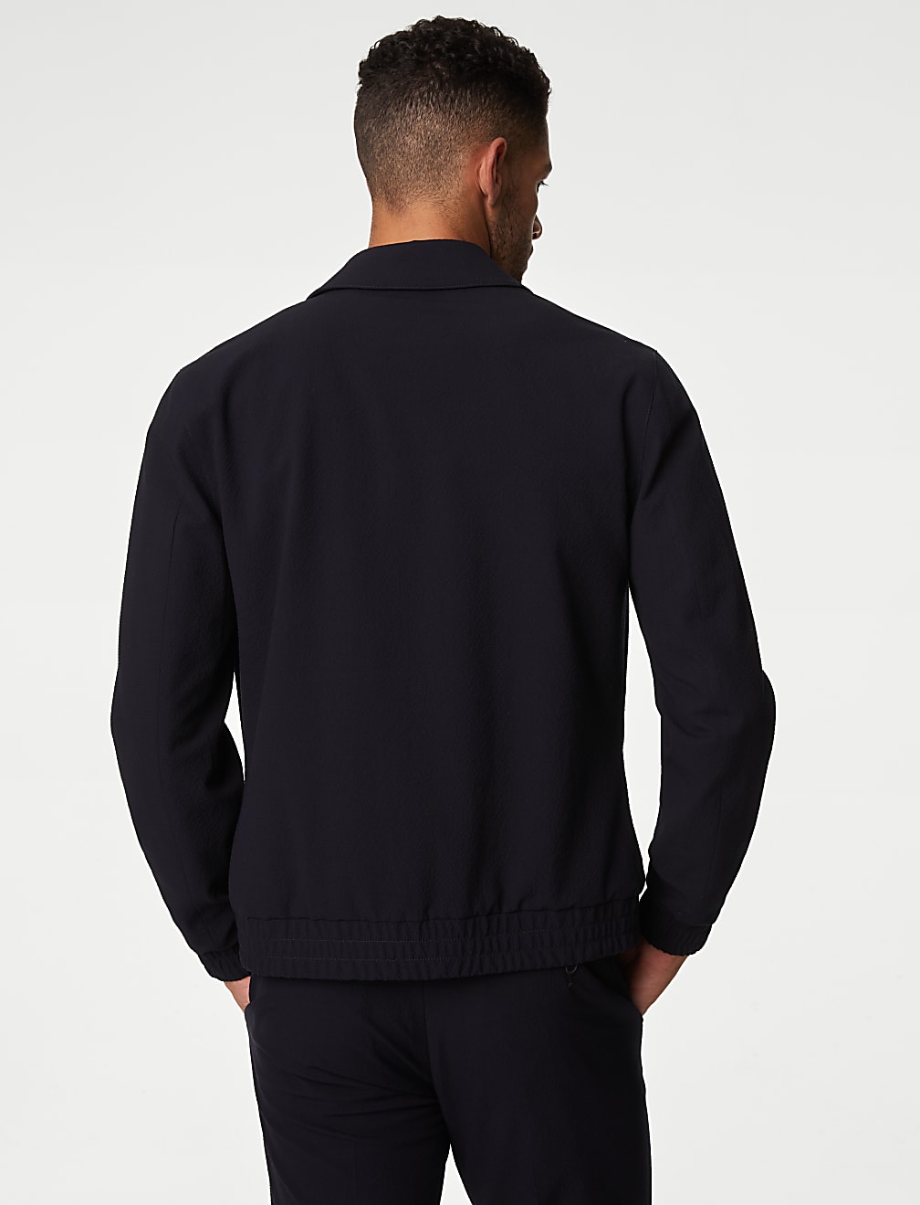 Textured Harrington