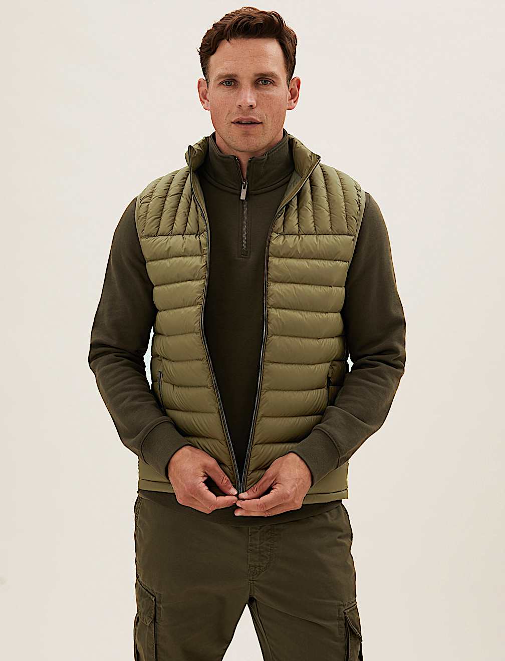 Feather and Down Gilet