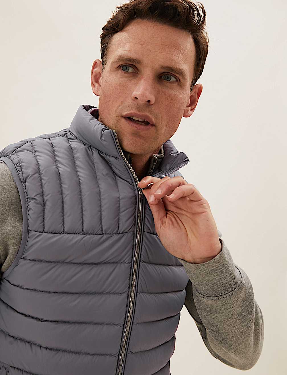Feather and Down Gilet