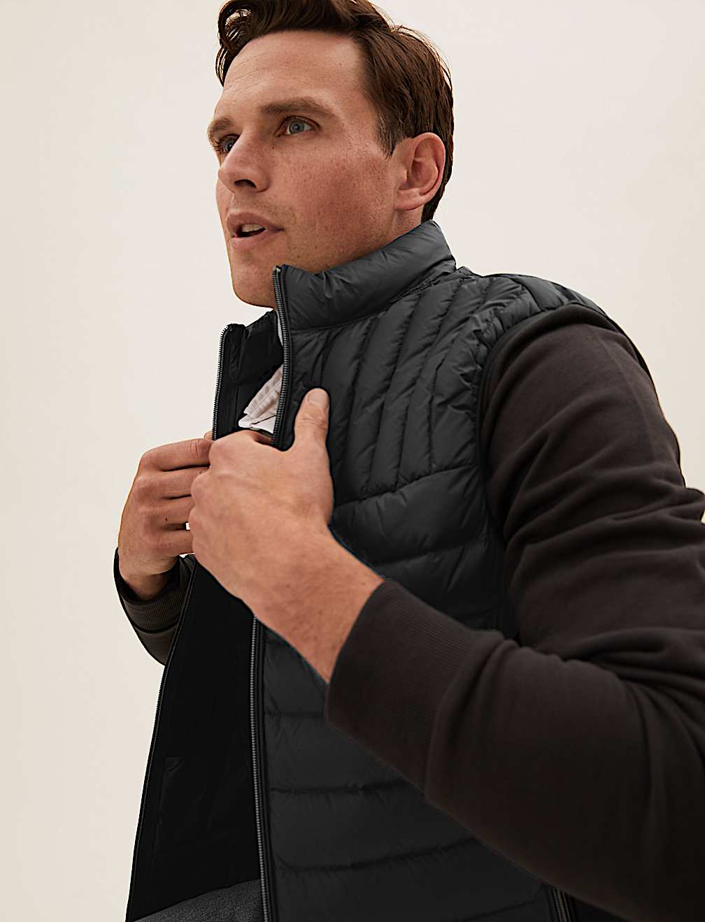 Feather and Down Gilet