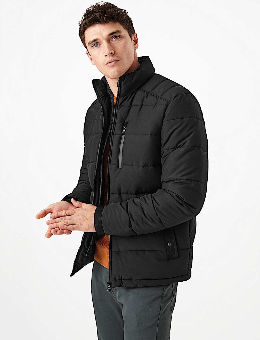 Quilted Puffer Jacket with Thermowarmth&trade;