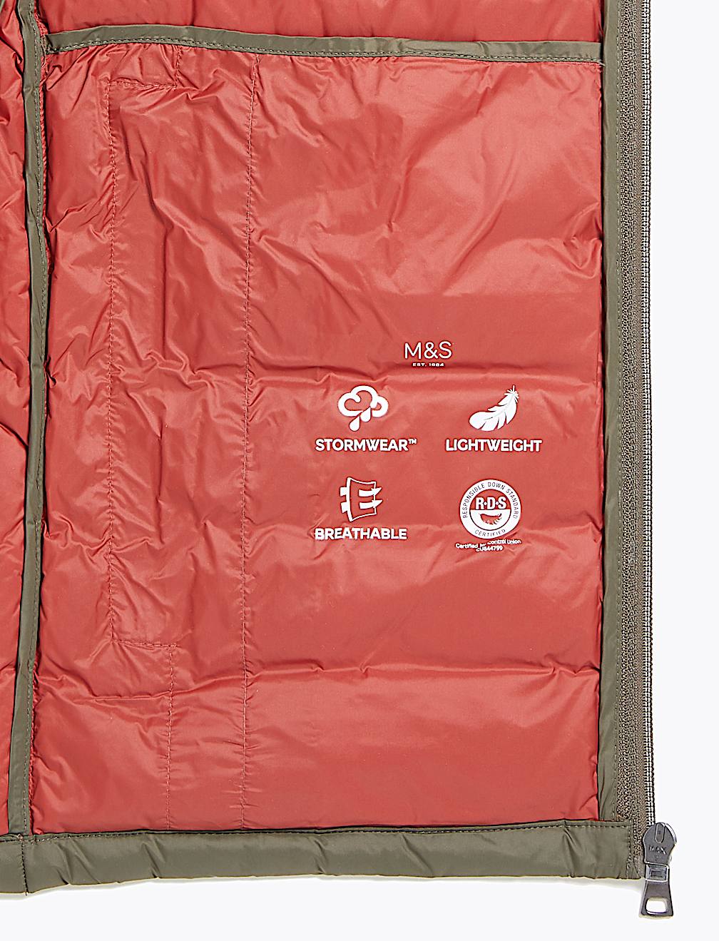 Feather & Down Puffer Jacket