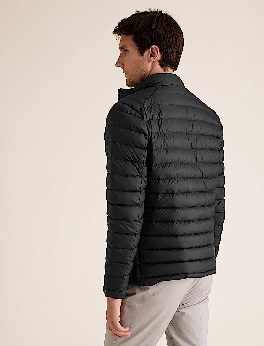 Feather & Down Puffer Jacket