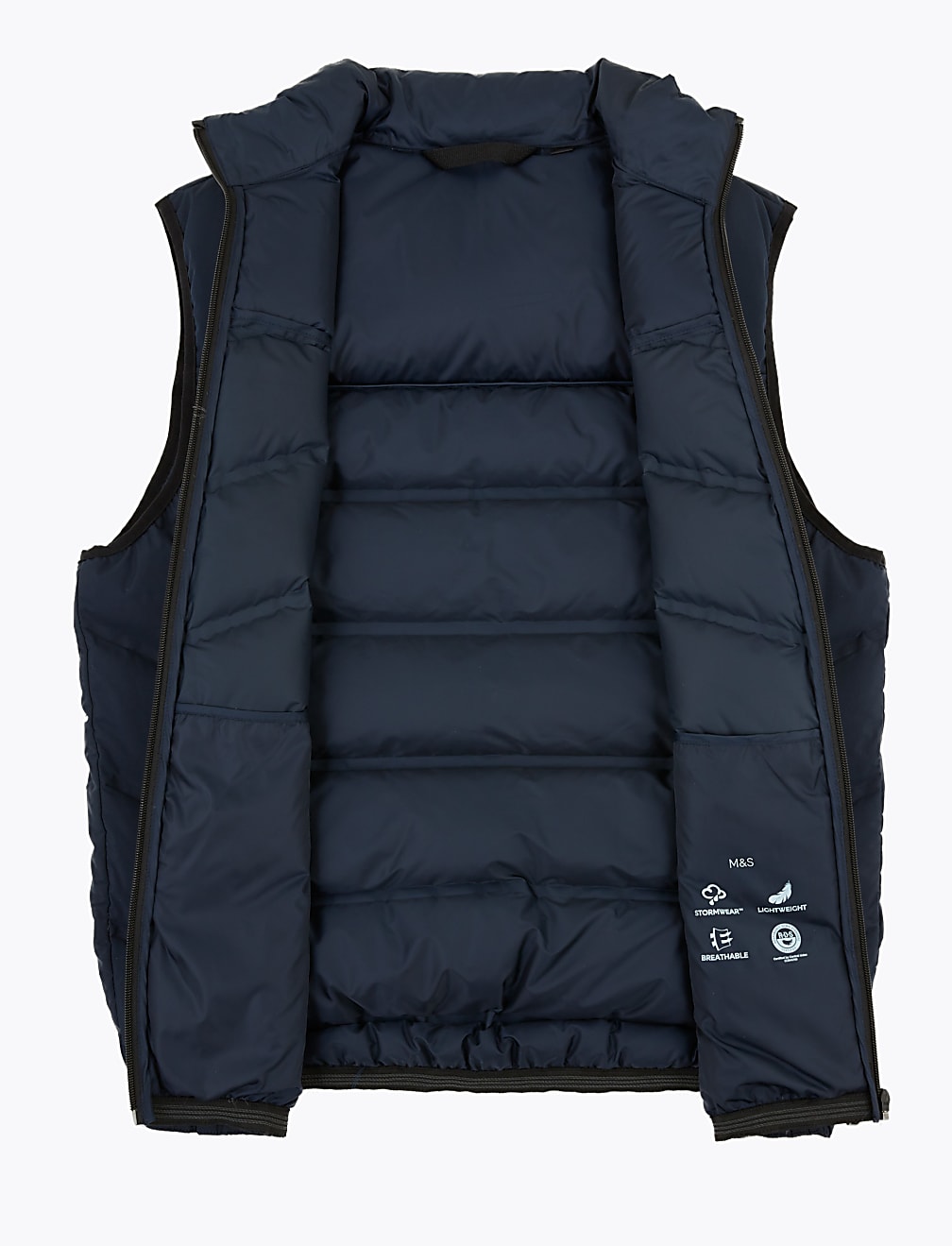 Feather & Down Gilet with Stormwear™