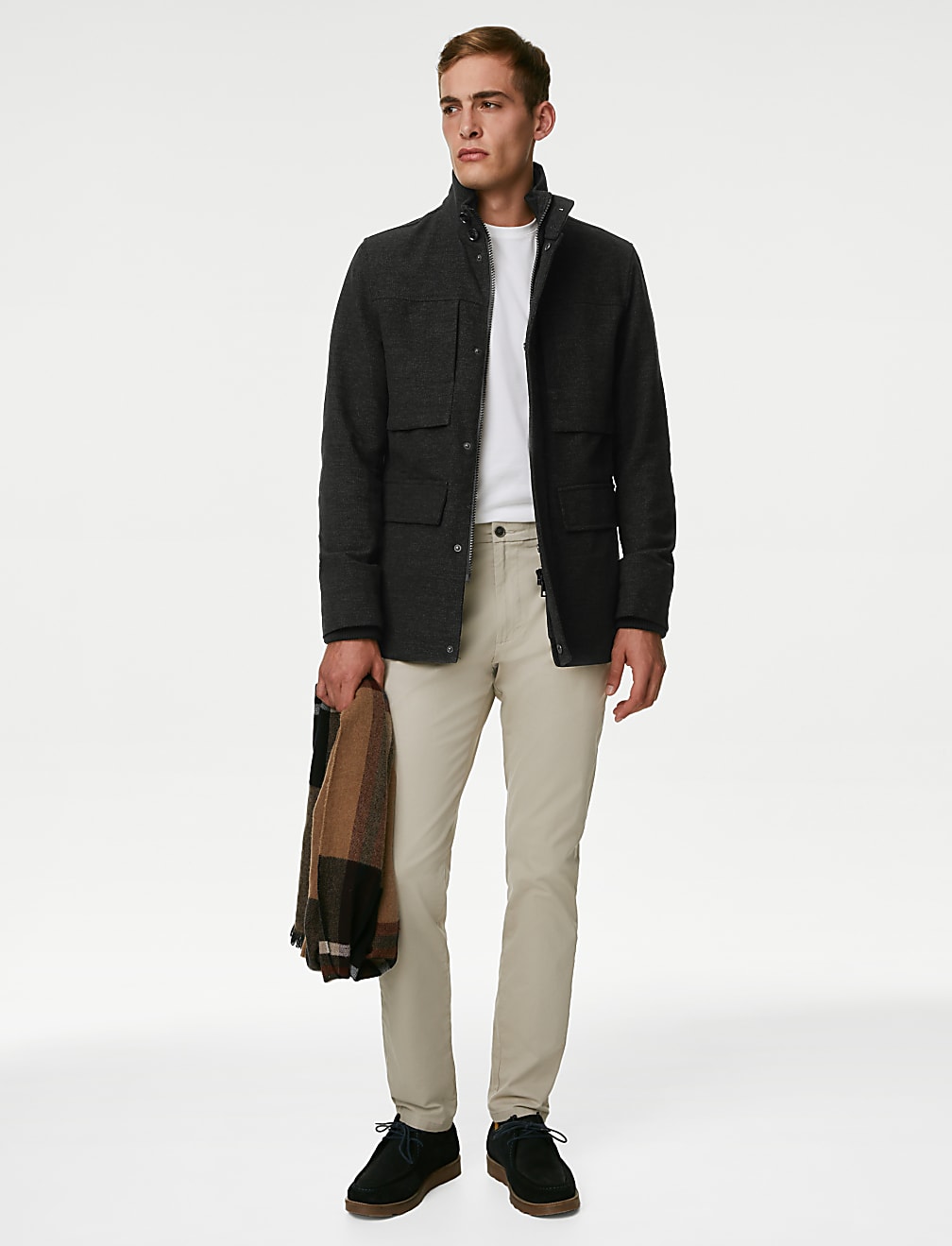 Marks and spencer moleskin jacket store