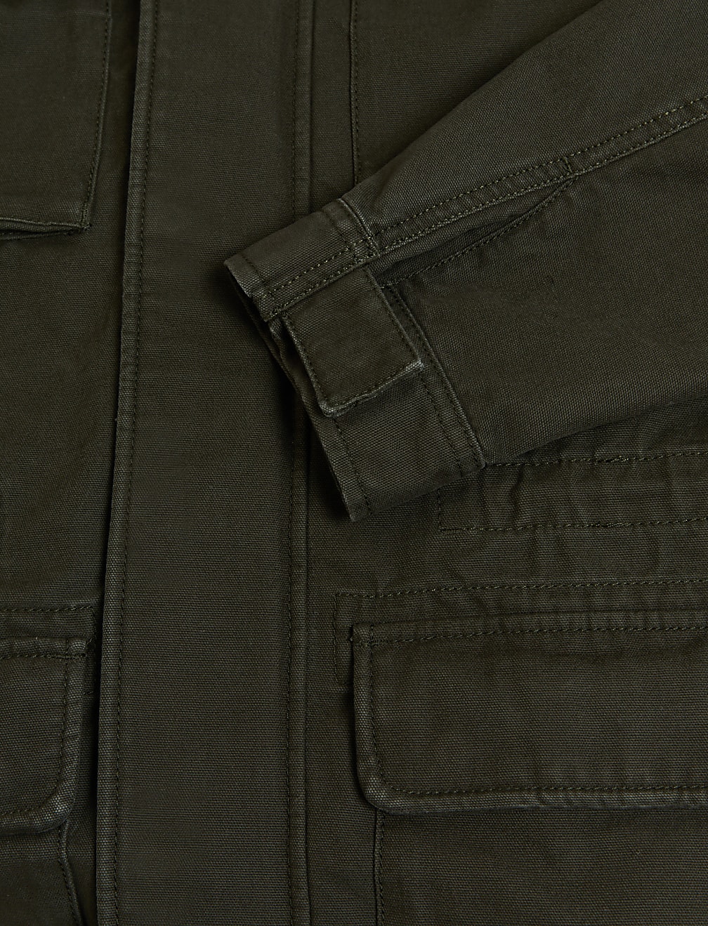 Pure Cotton Utility Jacket