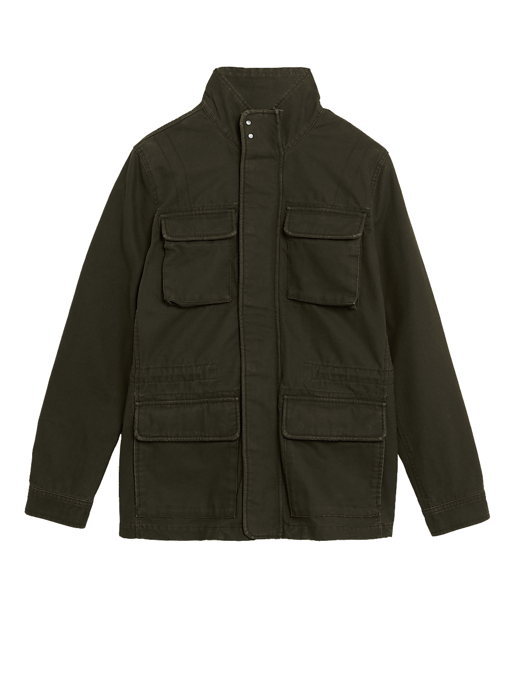 Pure Cotton Utility Jacket