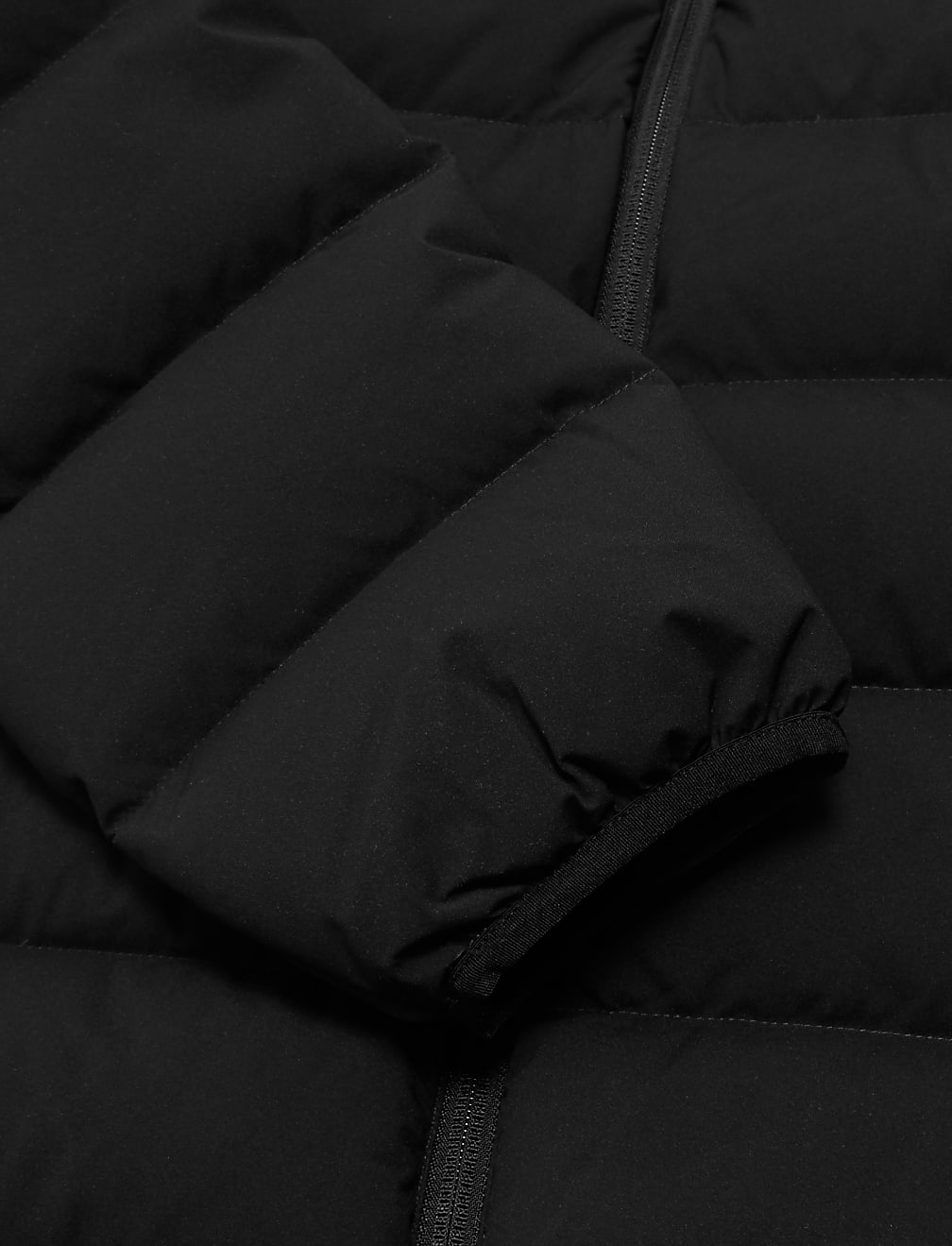 Hooded Feather and Down Puffer Jacket