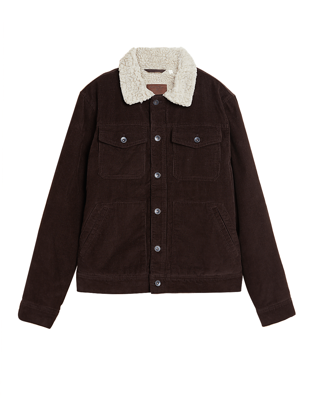 Buy Corduroy Trucker Jacket with Stormwear at Marks Spencer