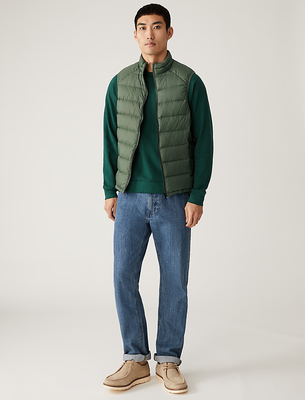Feather and Down Gilet