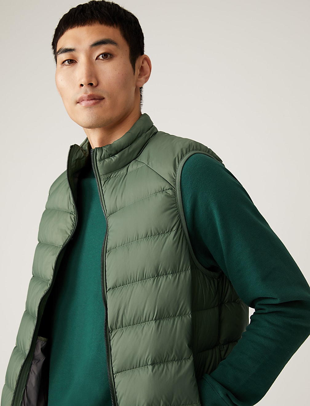 Feather and Down Gilet