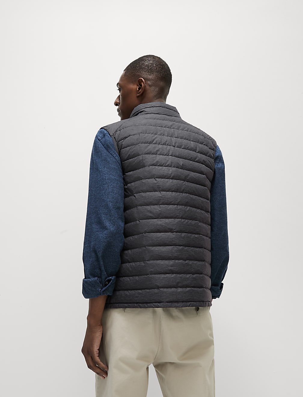 Feather and Down Gilet with Stormwear™