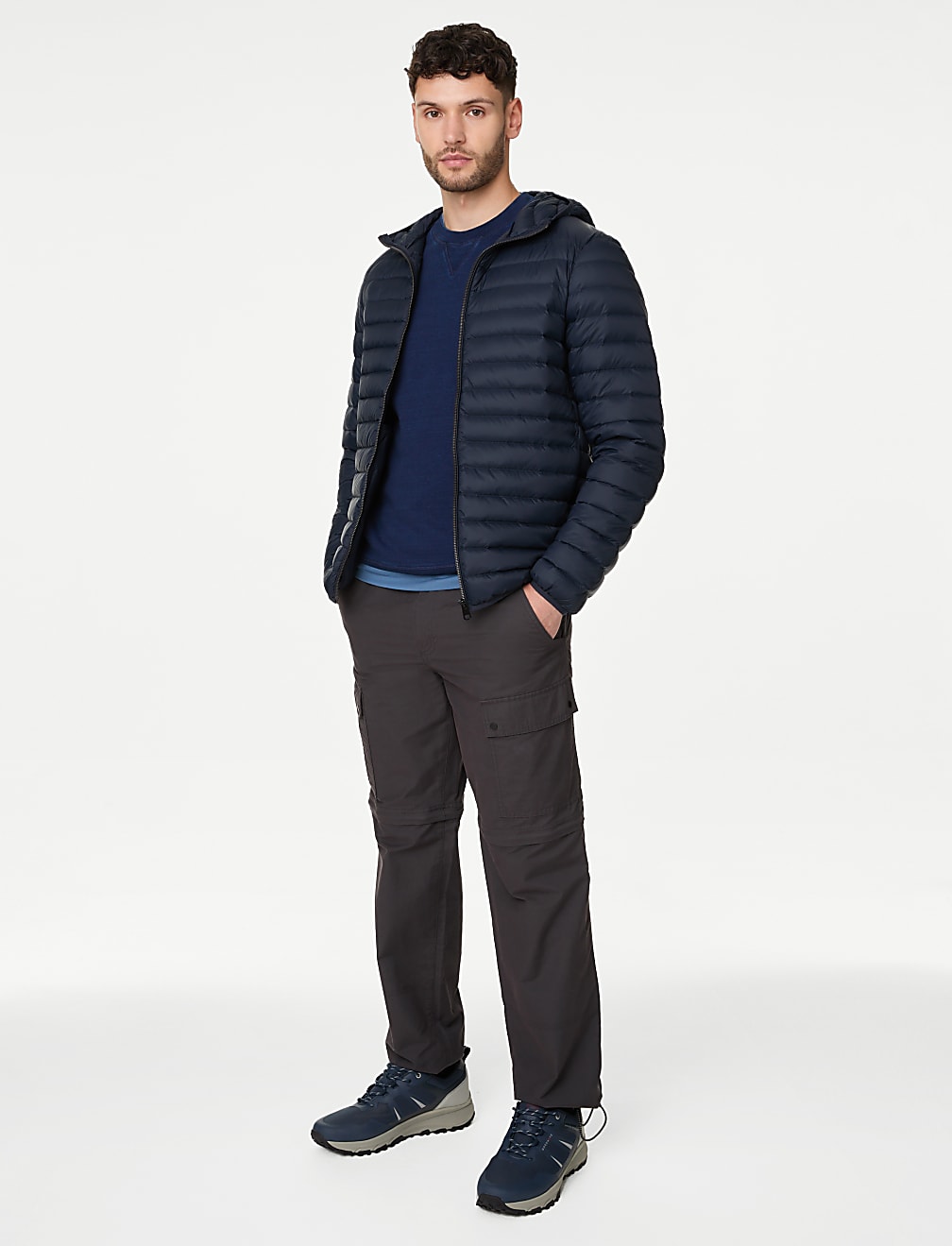 Feather and Down Jacket with Stormwear™