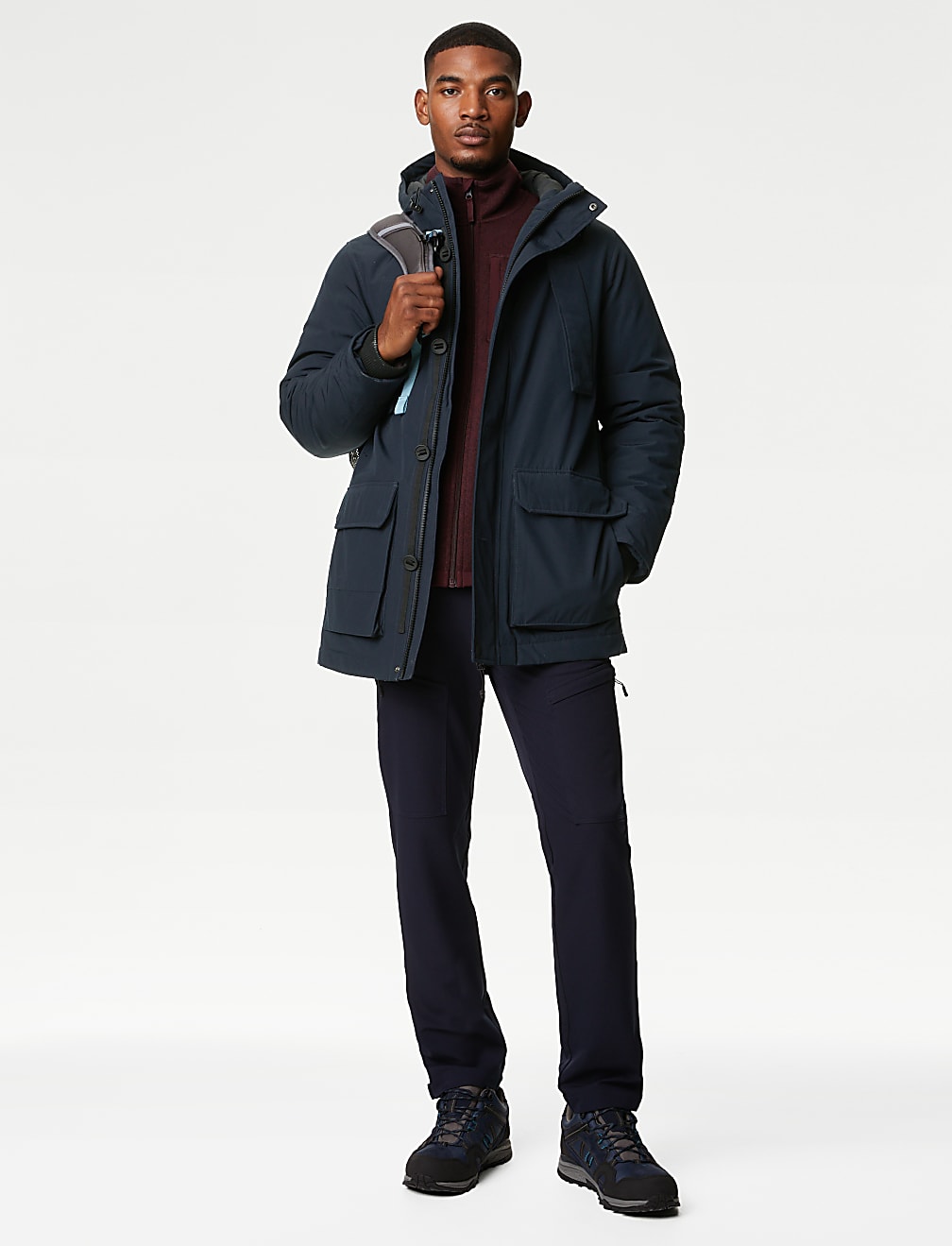 Hooded Parka Jacket with Thermowarmth™