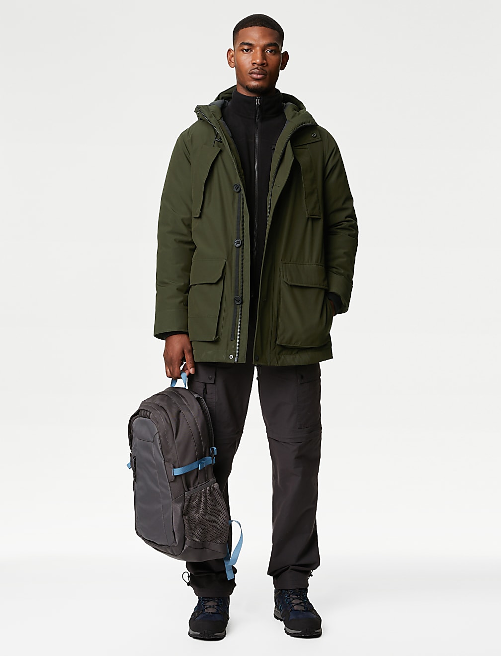 Hooded Parka Jacket with Thermowarmth™