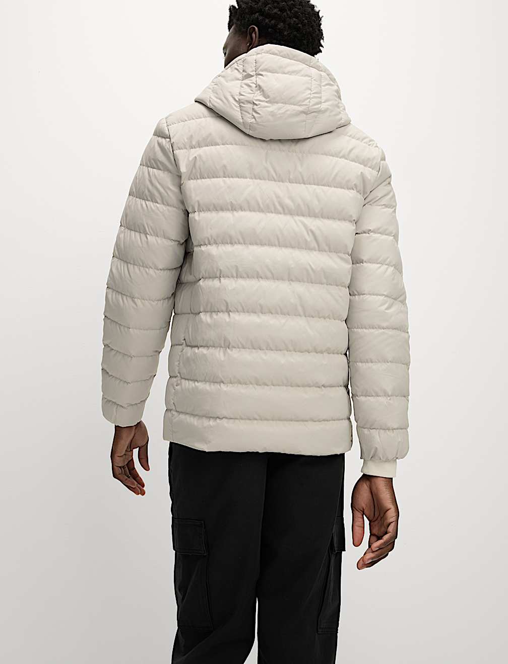 Lightweight Feather & Down Padded Jacket