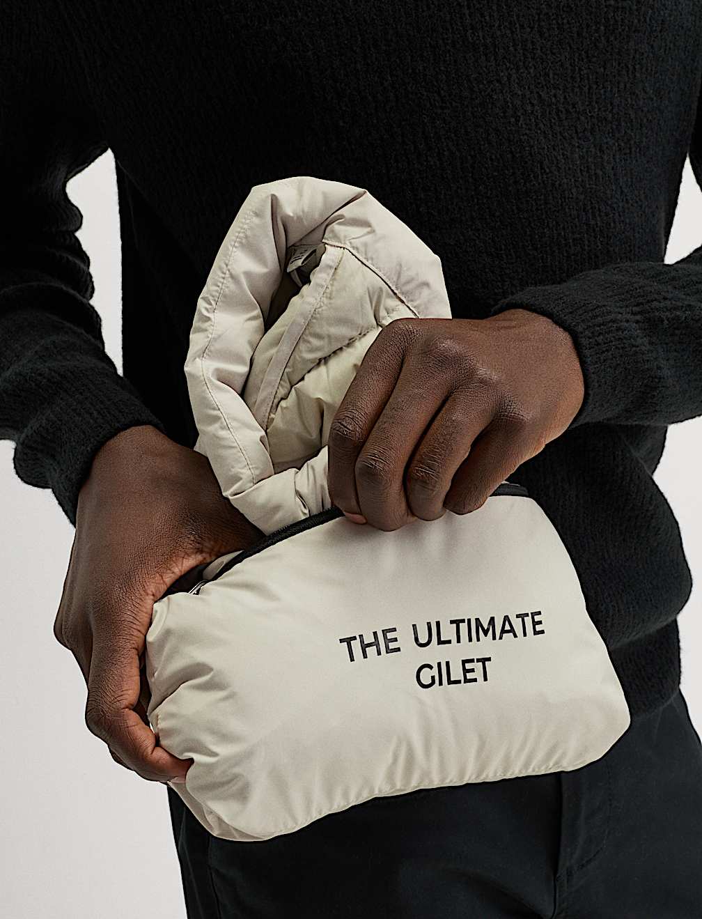 Feather and Down Padded Lightweight Gilet