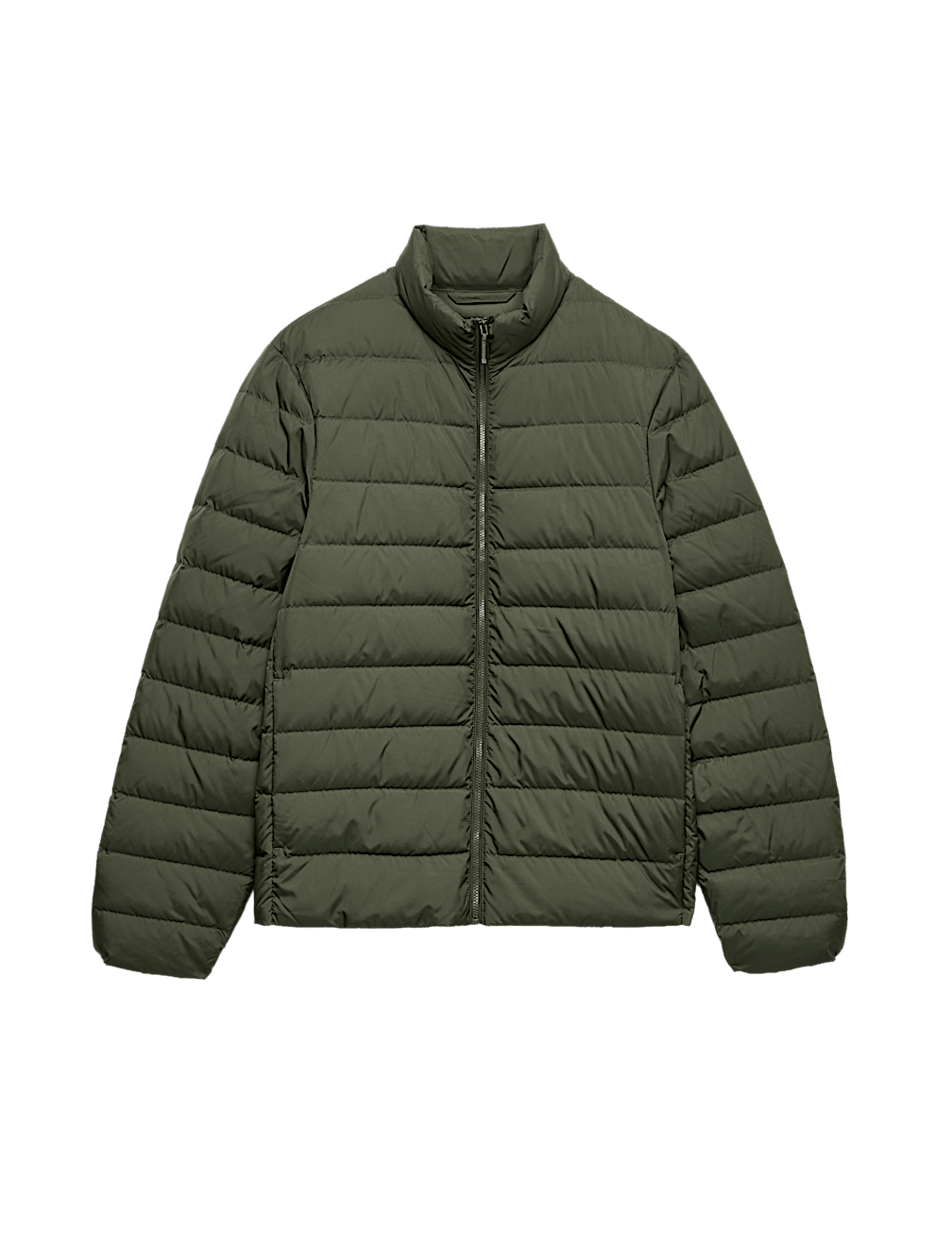 Feather and Down Packaway Puffer Jacket