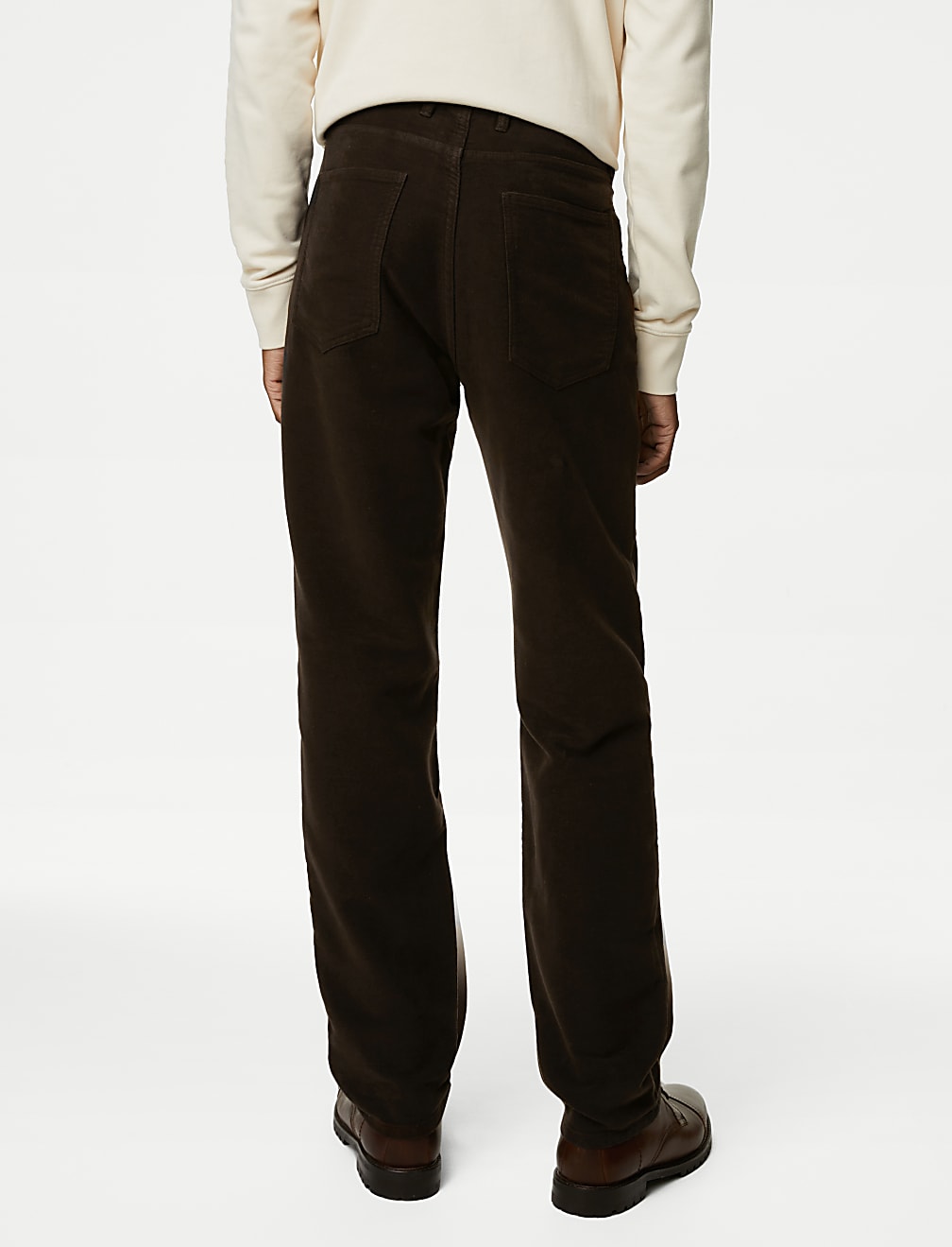 Regular Fit Moleskin Trousers