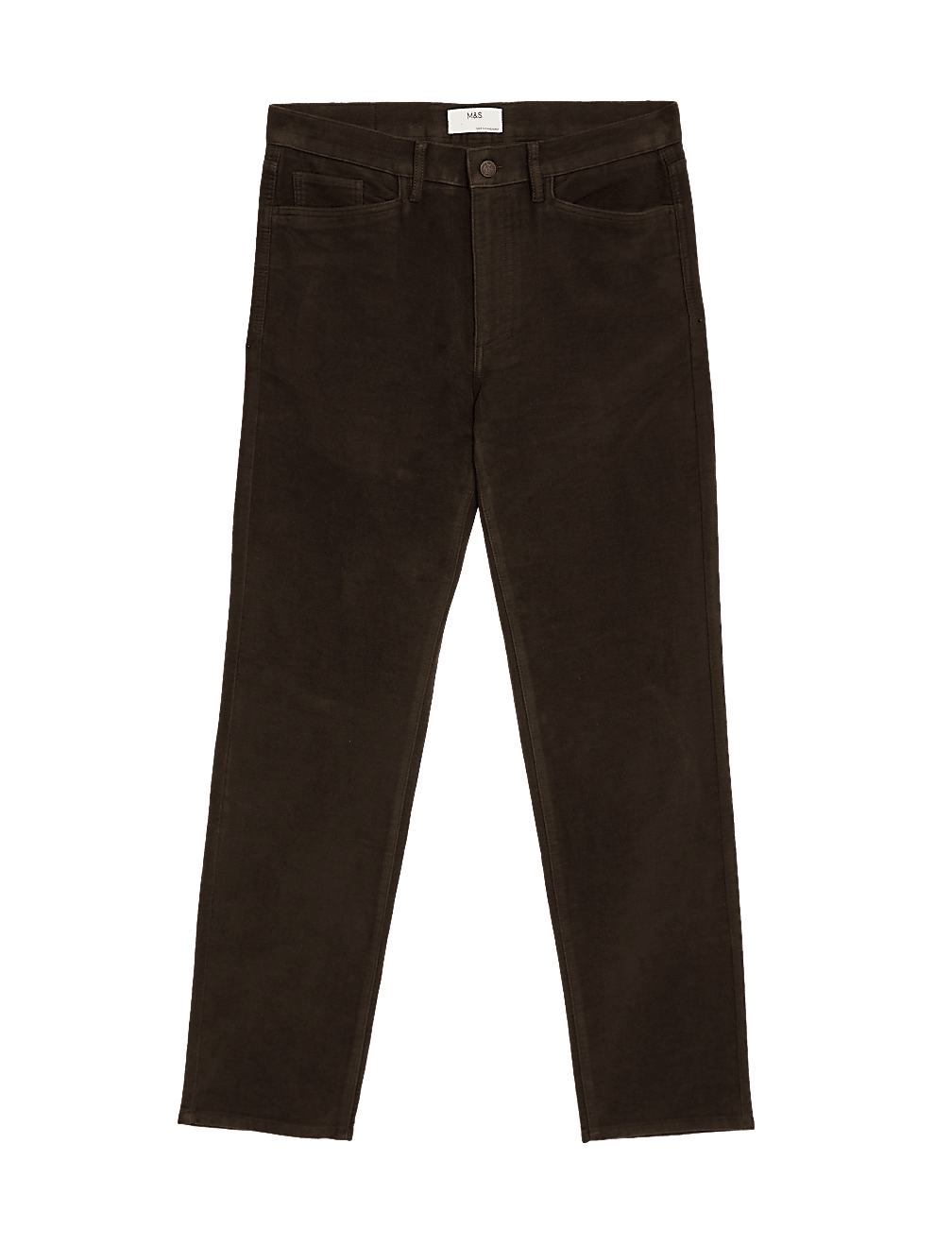 Regular Fit Moleskin Trousers