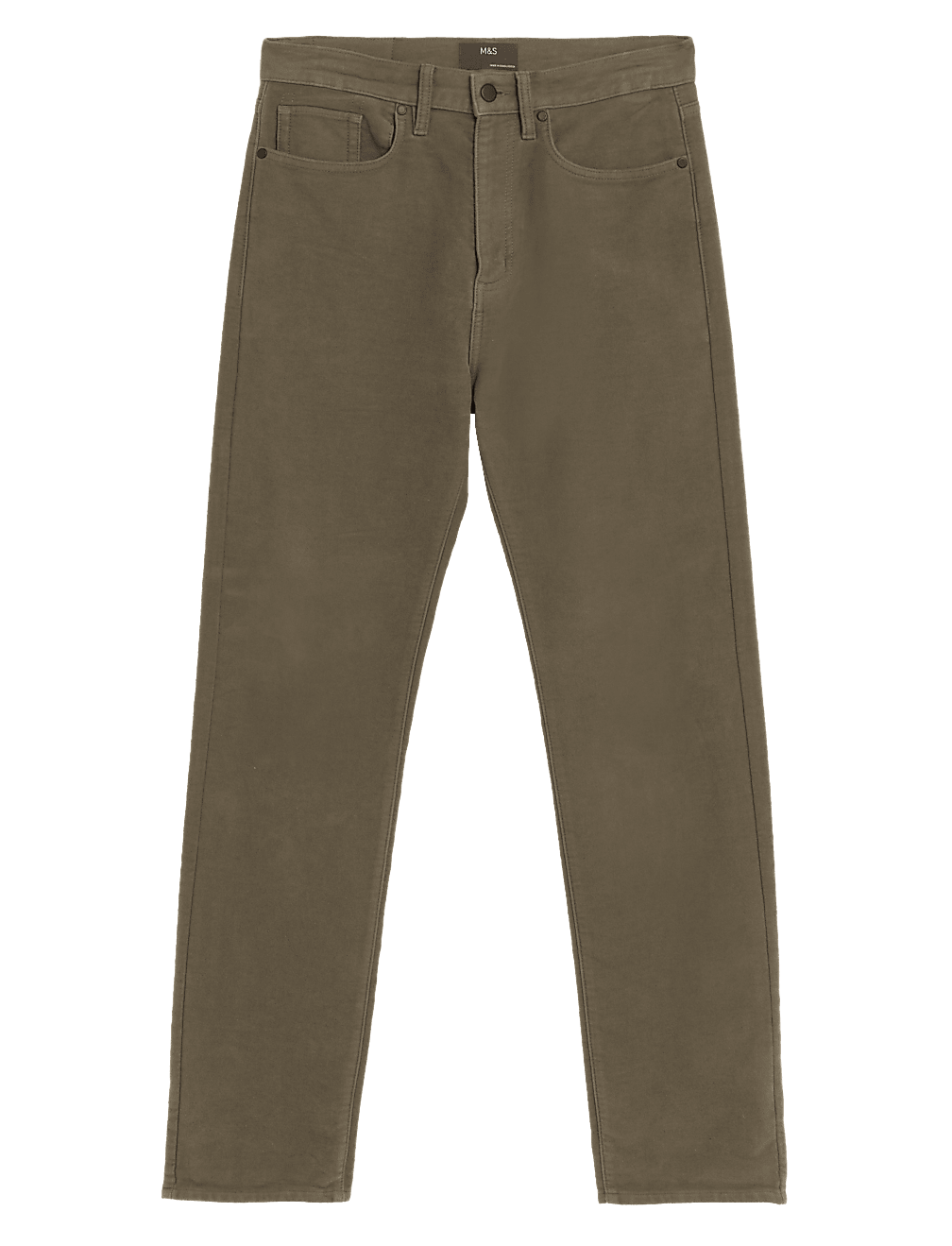 Regular Fit Moleskin Trousers