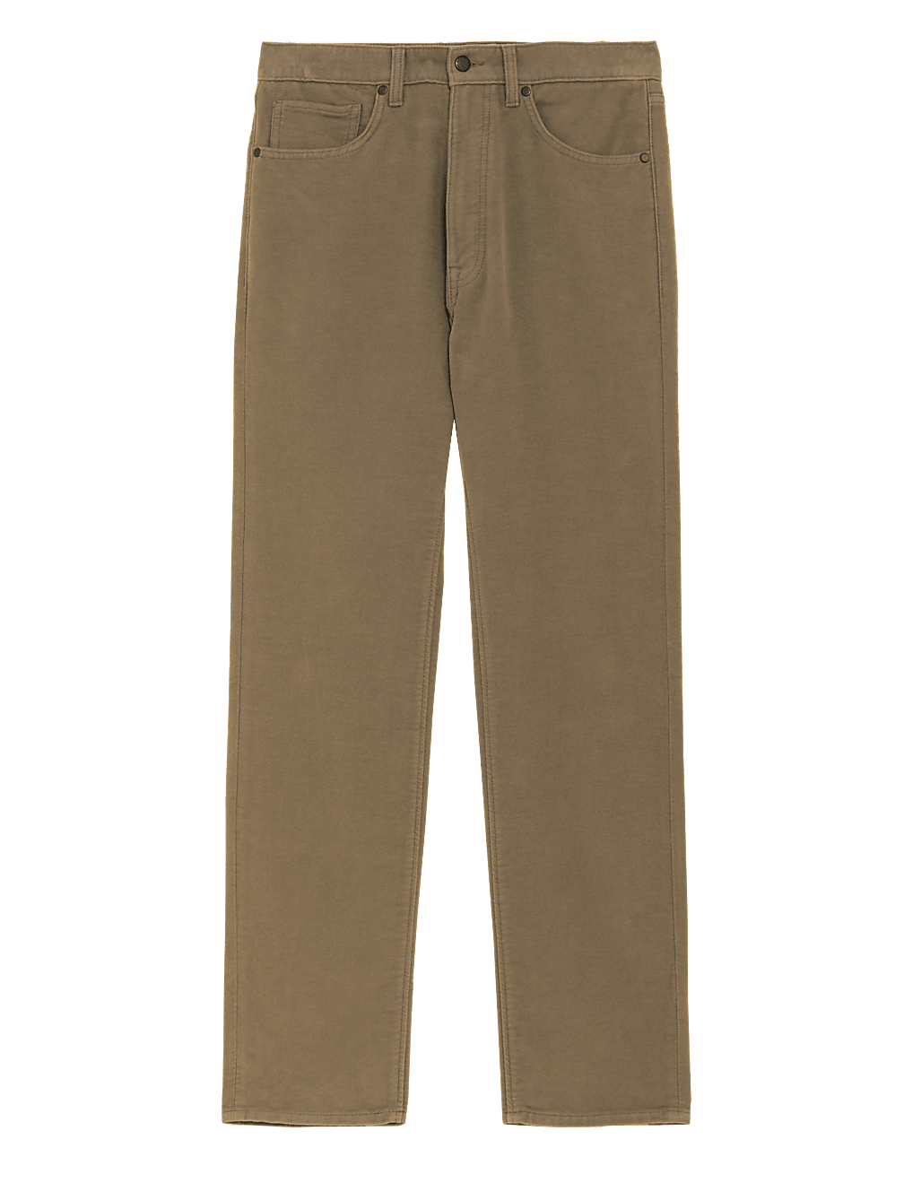 Pure Cotton Plain Regular Fit Trouser