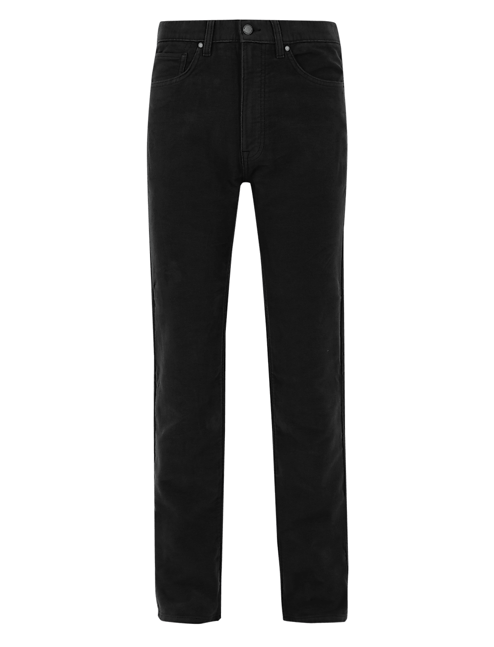 Pure Cotton Plain Regular Fit Trouser