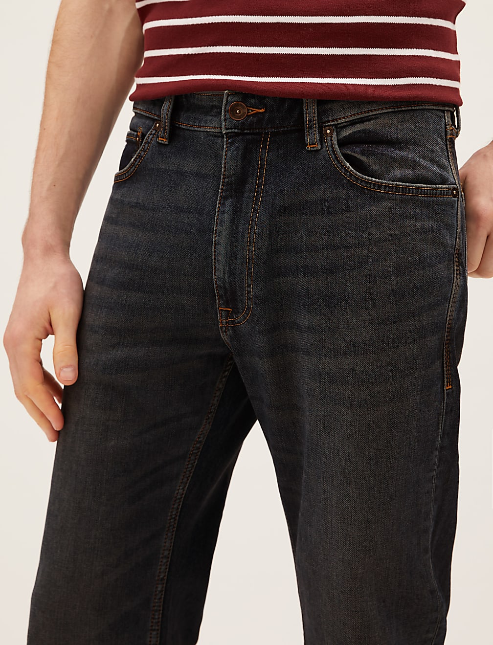 Straight Fit Supersoft Stretch Jeans