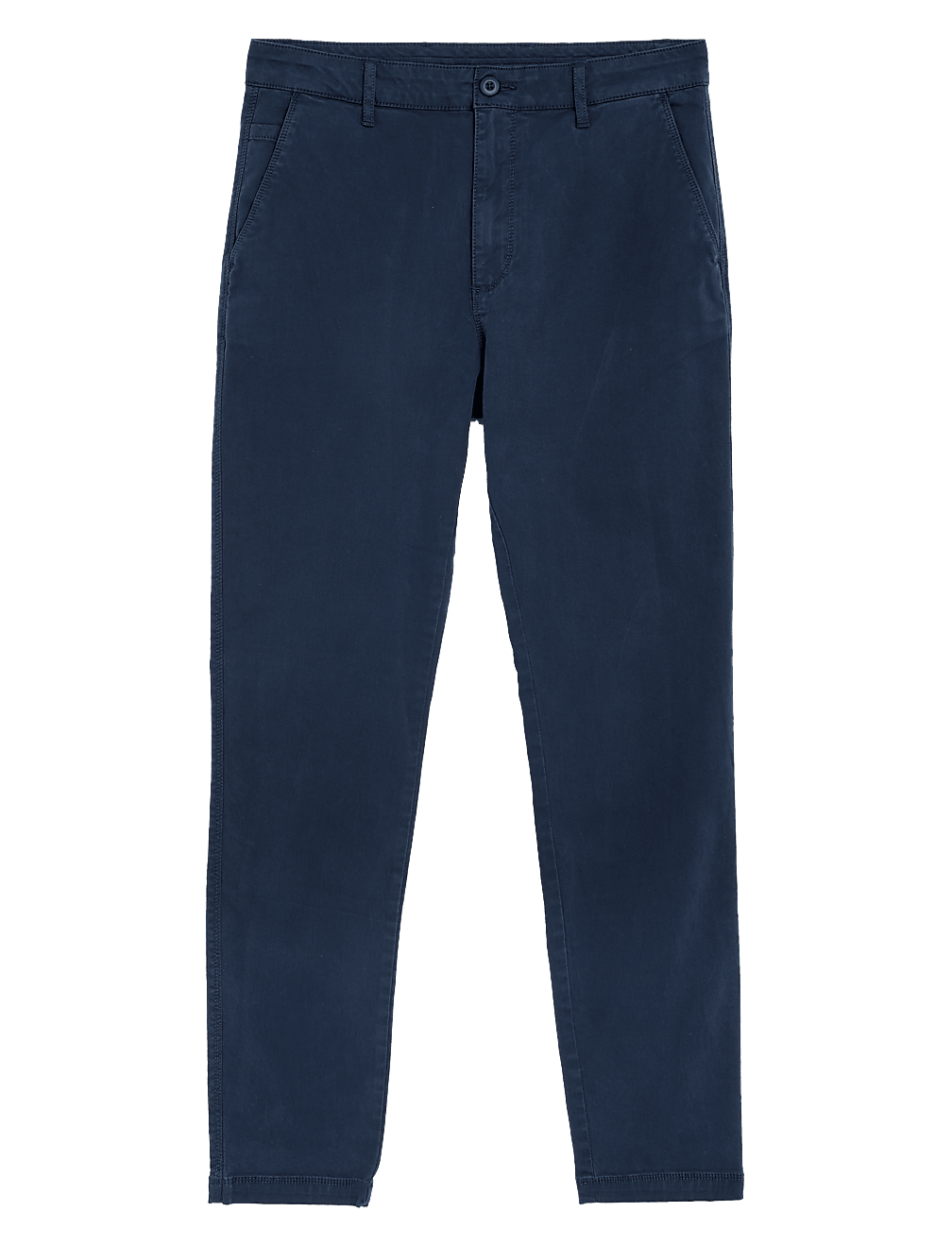 Slim Fit Textured Stretch Trousers