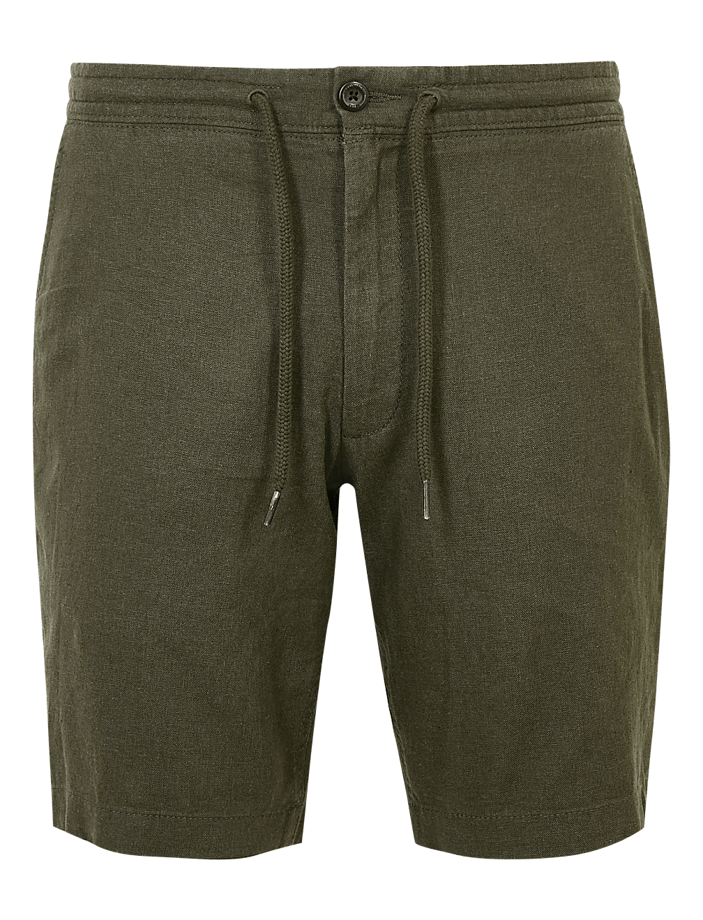 Linen Blend Regular Fit Short