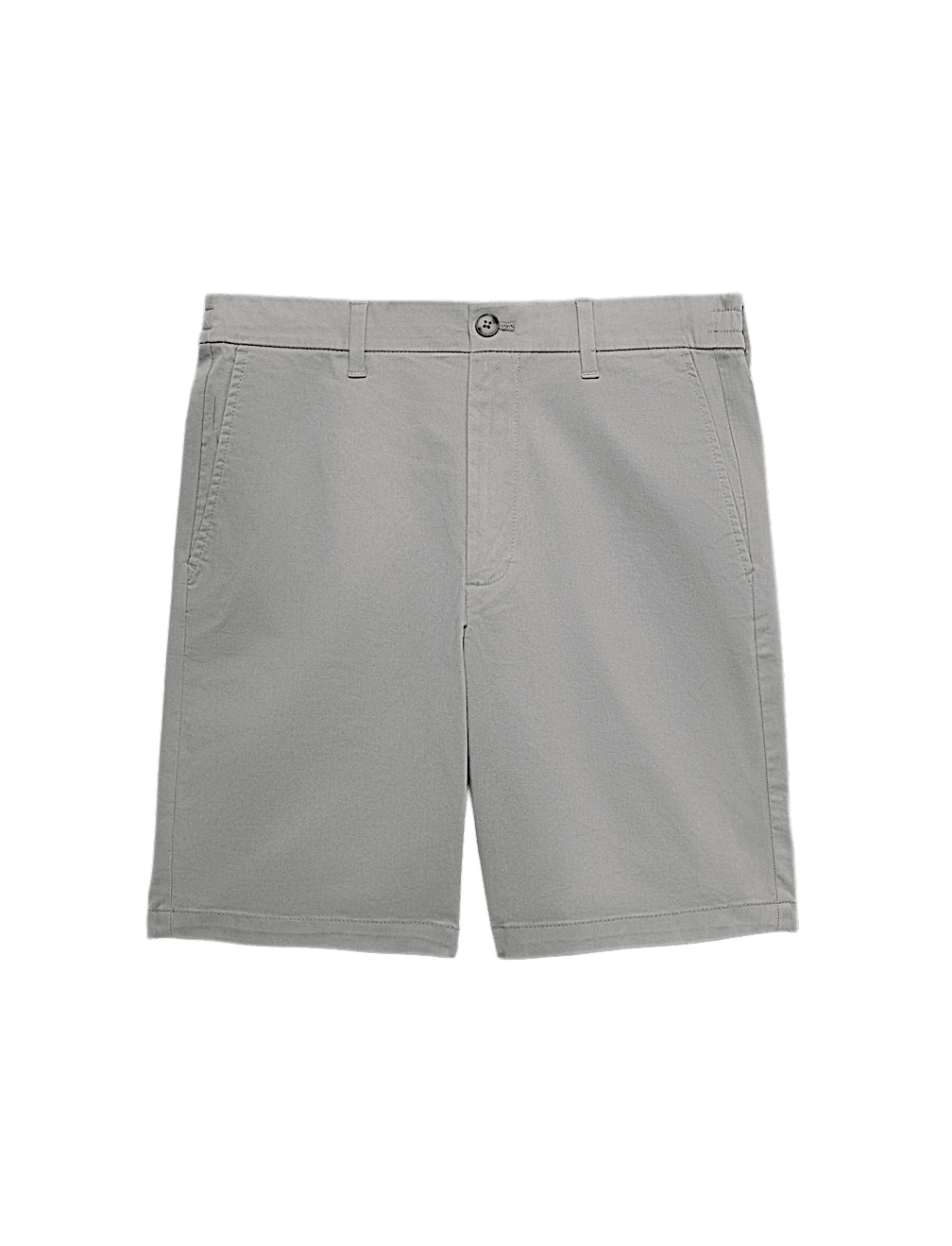 Half-Elasticated Waist Stretch Chino Shorts