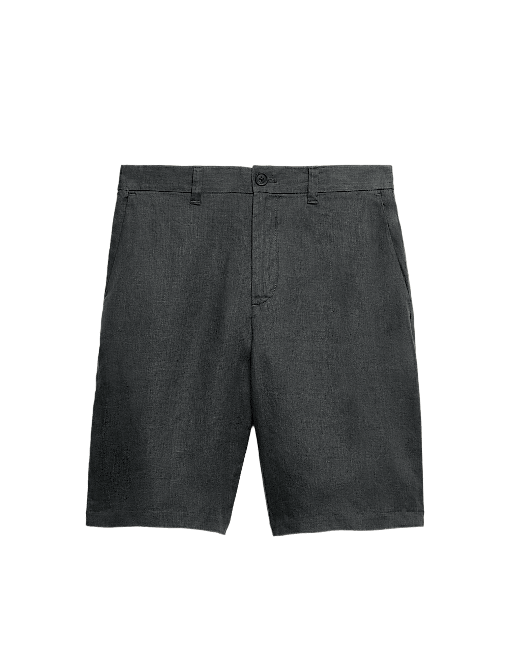 Loose Fit Pure Linen Chino Shorts
