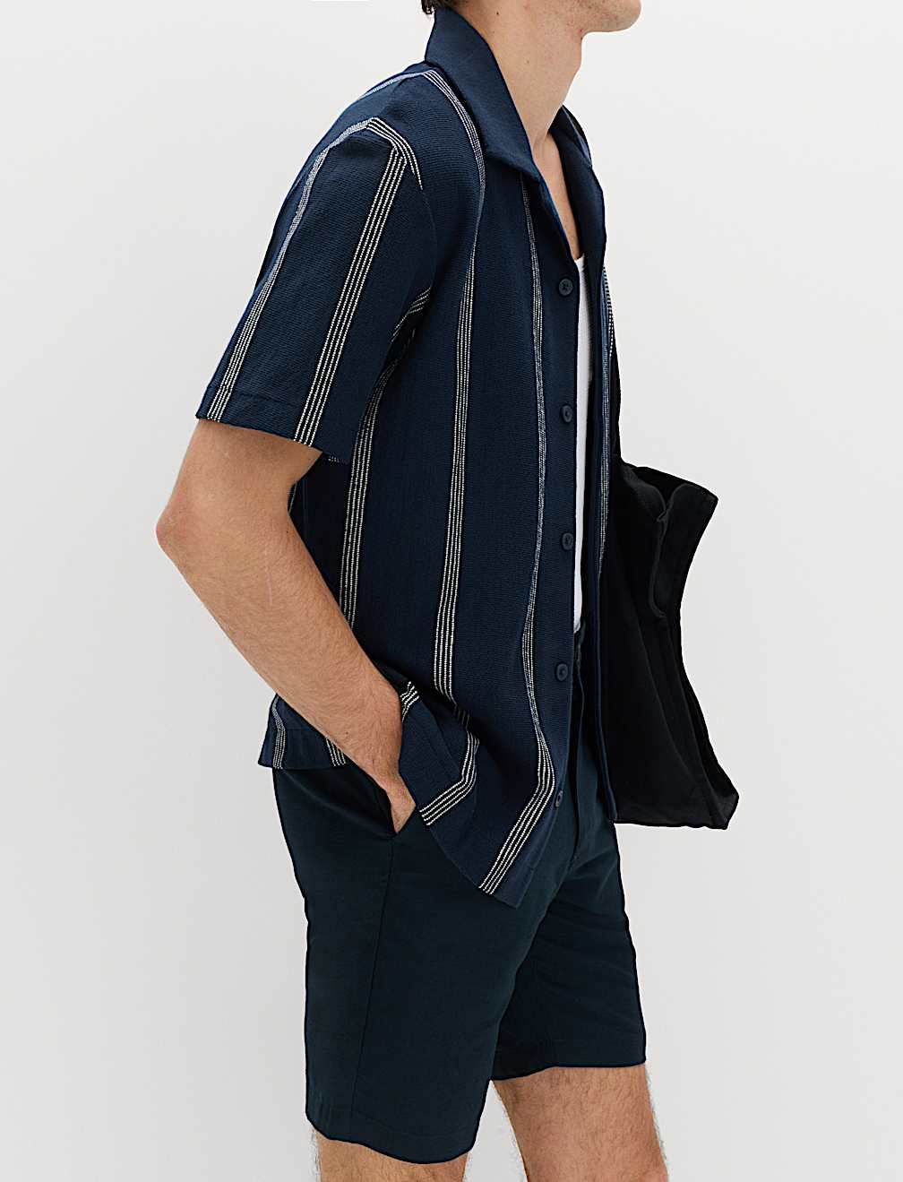 Linen Blend Chino Shorts