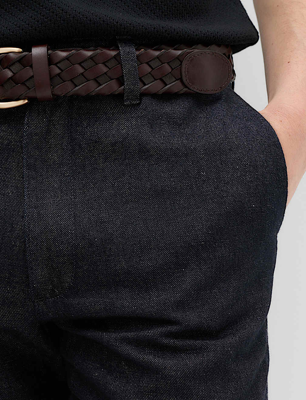 Linen Blend Chino Shorts