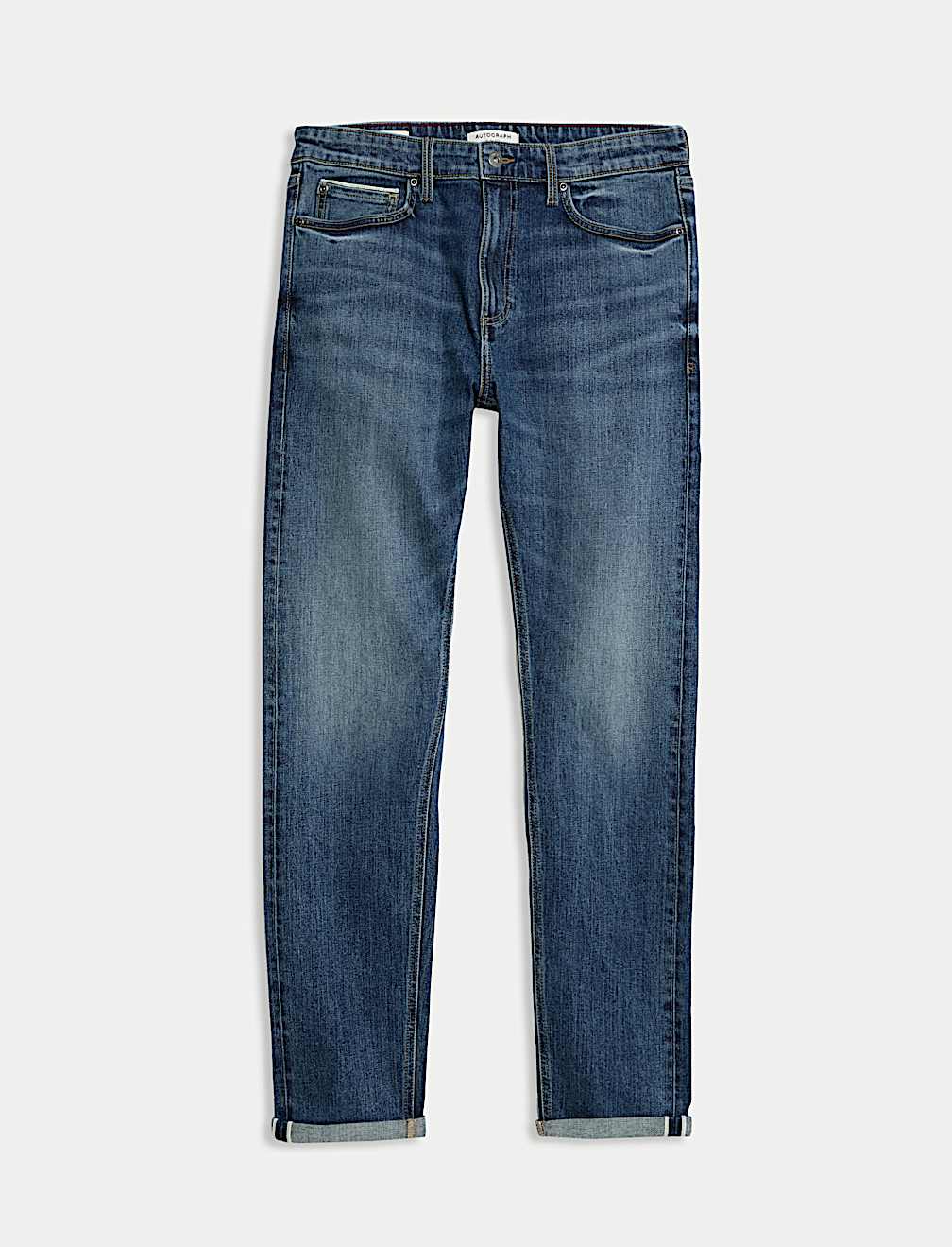 Slim Fit Japanese Selvedge Stretch Jeans