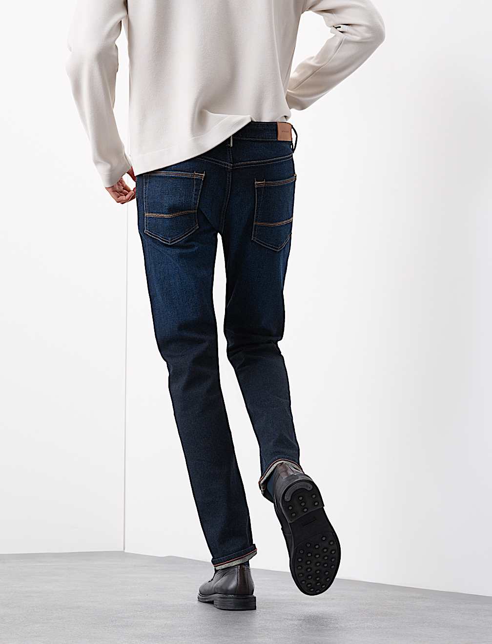 Slim Fit Japanese Selvedge Stretch Jeans